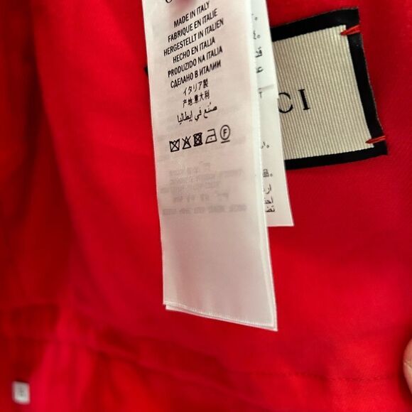 SOLD!!!!!!!!!!!!         Gucci green dragon field jacket, size 50 made in Italy - Picture 9 of 11